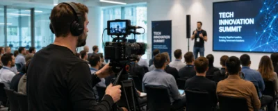 33 Essential Tips to Film Corporate Events and Conferences That Drive ROI