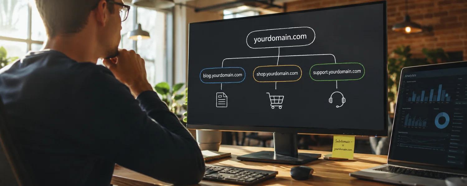 Subdomains Explained: Definition, SEO, Setup, and When to Use Them