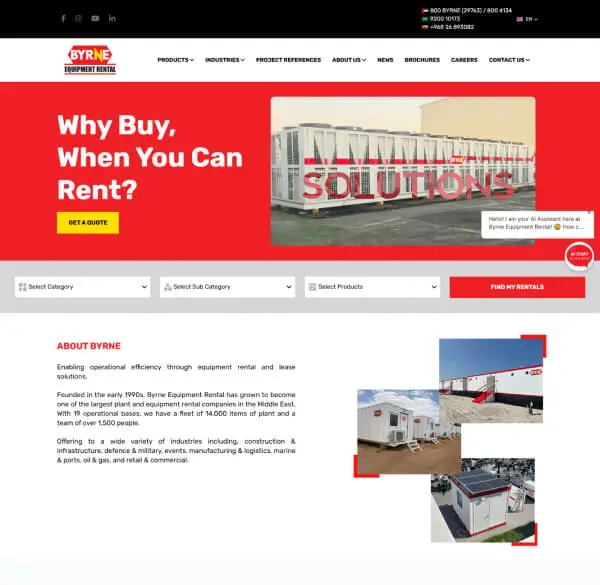 Byrne Equipment Rental