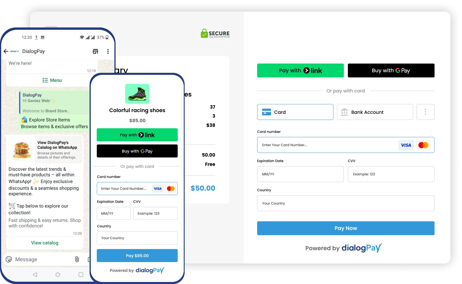 DialogPay WhatsApp Payment Integration